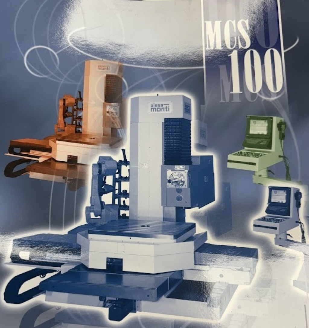 Alesatrice Monti MCS 100 NUOVA !!!!! - Foto integrale macchina 
