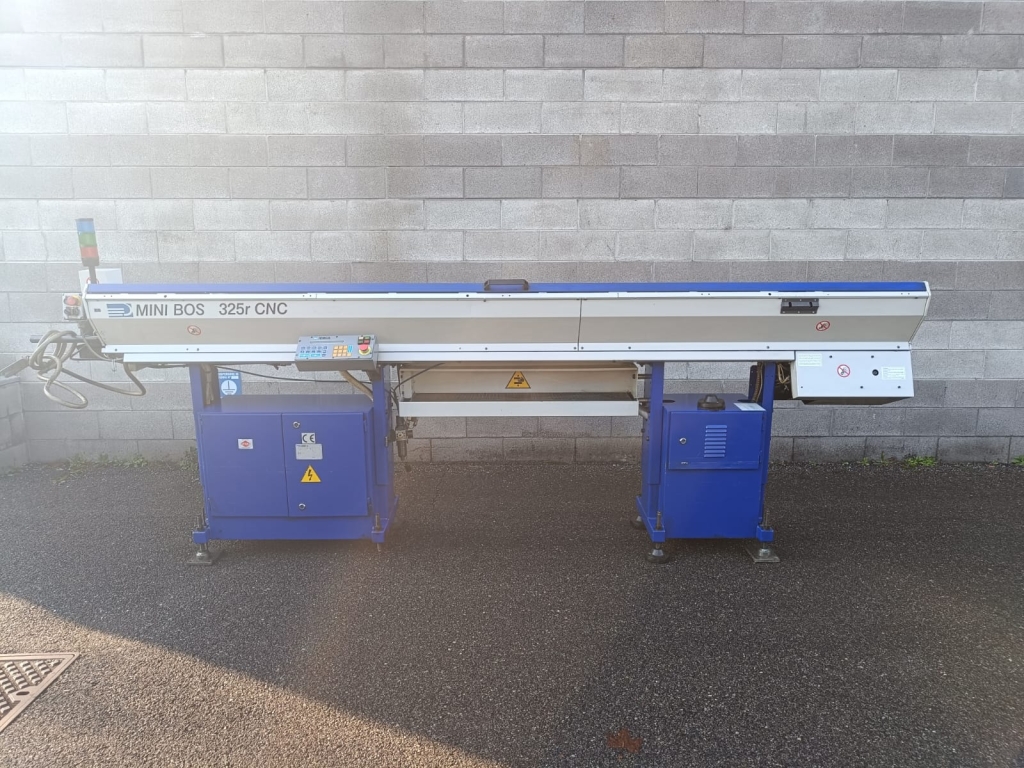 Caricatore di barre Iemca MINI BOSS 325 R per fantina mobile - Foto integrale macchina 