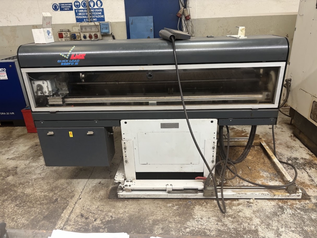 Caricatore di barre Lns Quick load servo III - Full machine photo 