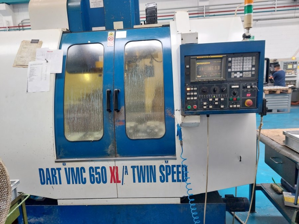 Centro di lavoro verticale Dart VMC 650 XL/A twin speed - Foto integrale macchina 