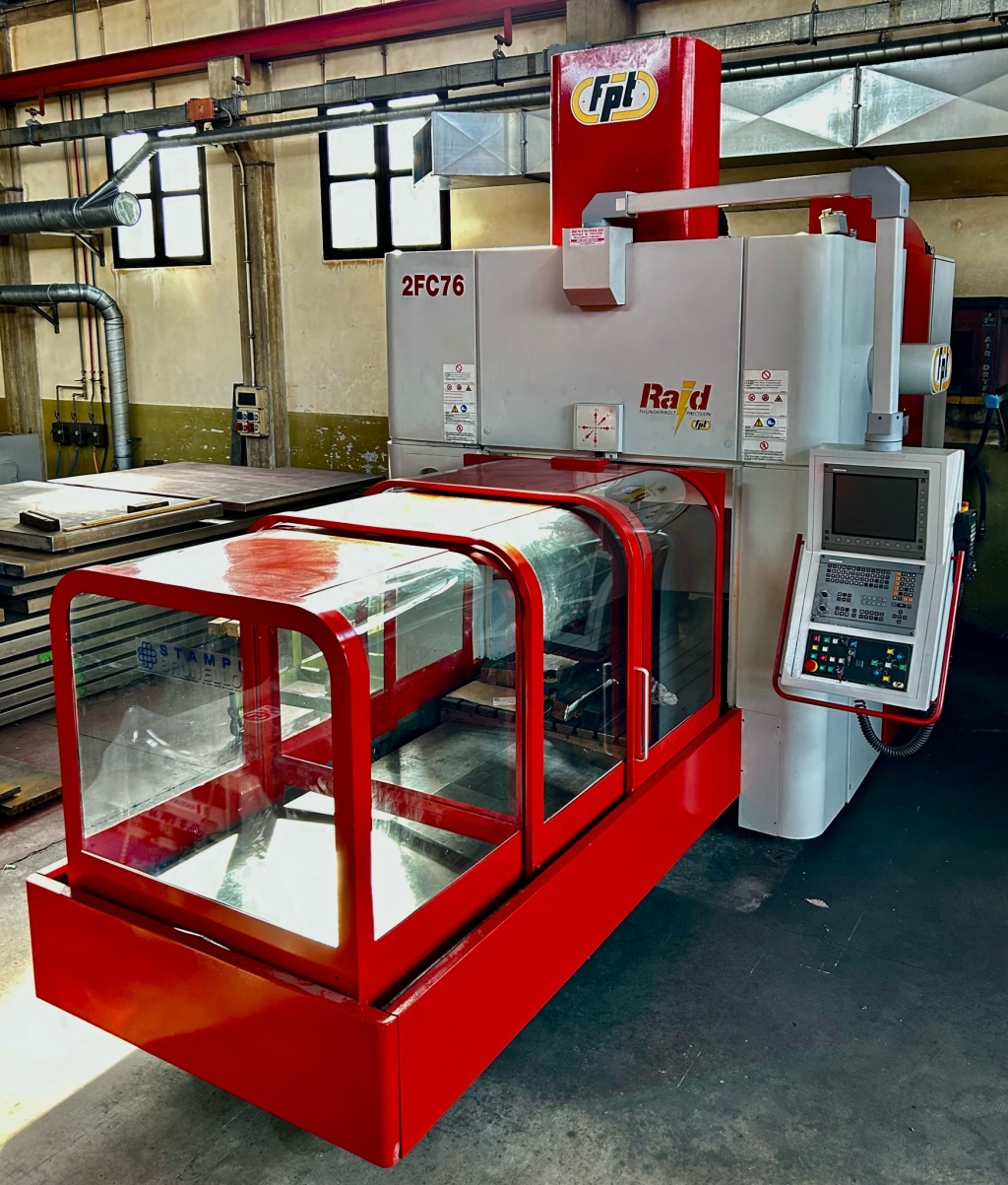 Fresatrice Fpt Raid - Foto integrale macchina 