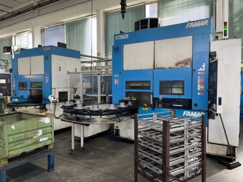 isola di due  Torni Famar Ergo 350 - Full machine photo 