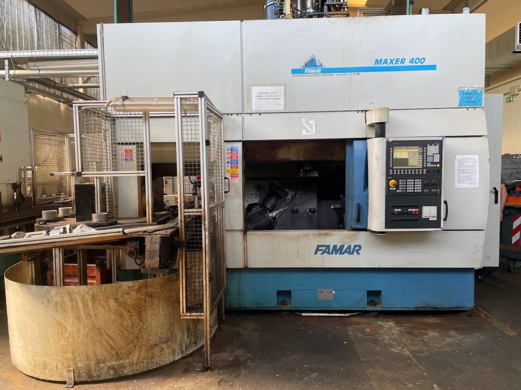 Tornio Famar Maxer 400 - Full machine photo 