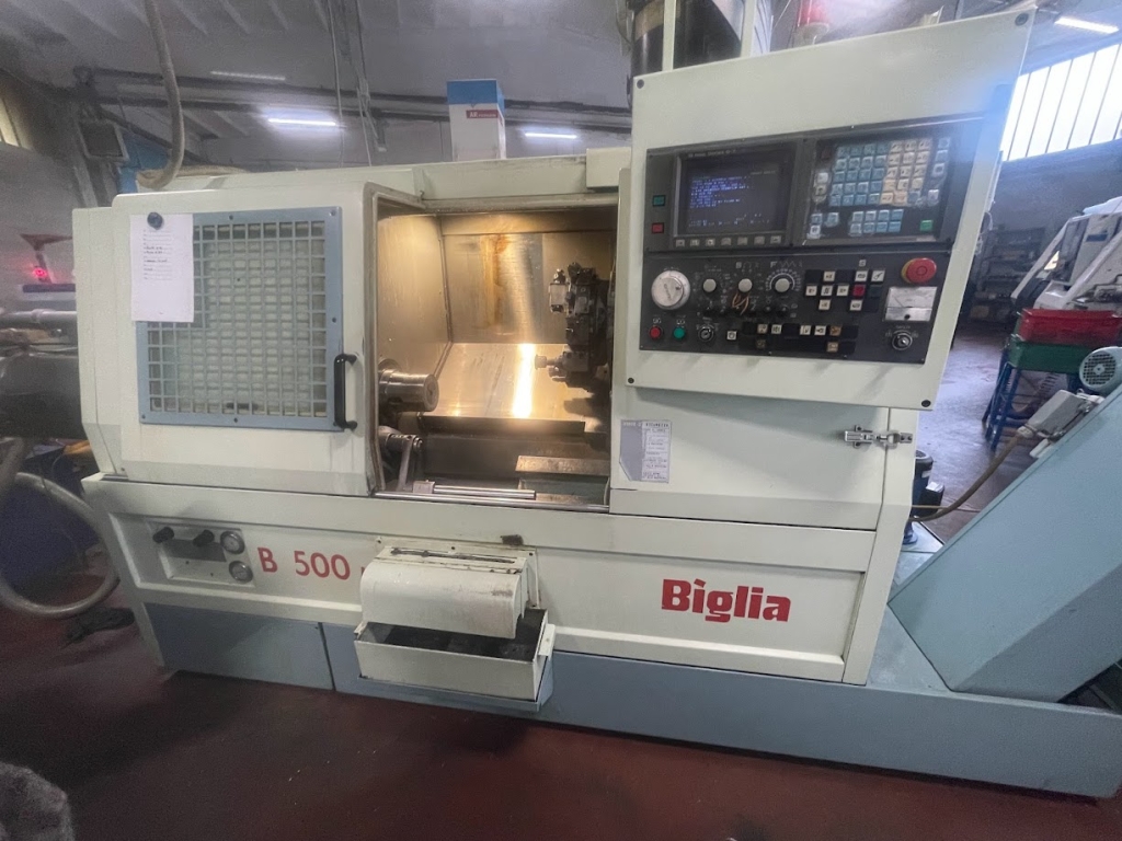 Tornio motorizzato Biglia B500M - Full machine photo 