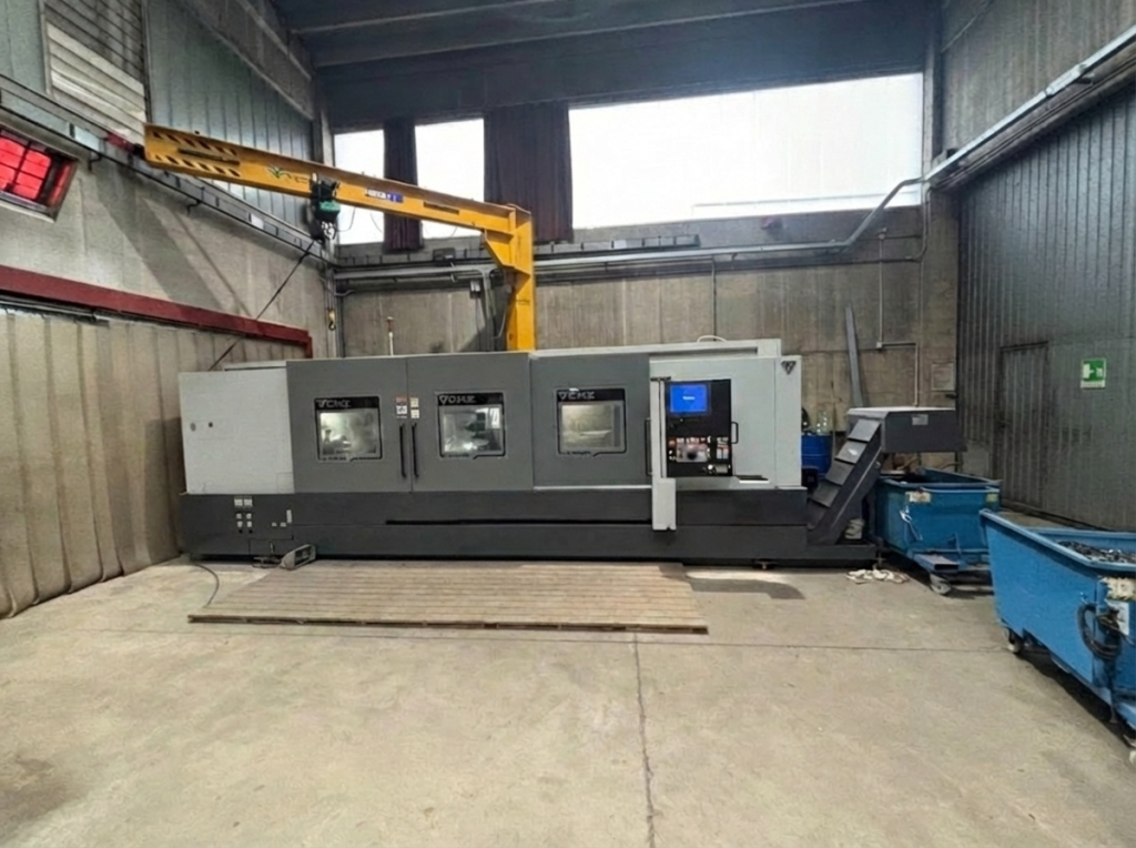 Tornio motorizzato CMZ TD 35Y - Full machine photo 