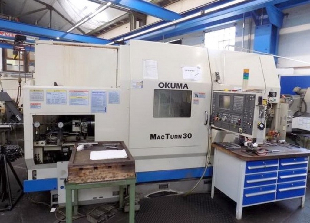 Tornio multitasking cnc OKUMA MacTurn 30 - Full machine photo 