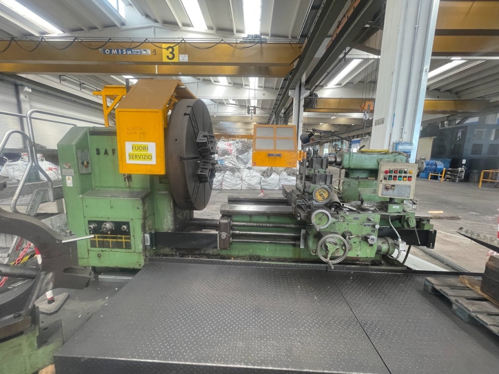 Tornio parallelo a bancale sfilabile Safop Leonard S530 - Full machine photo 