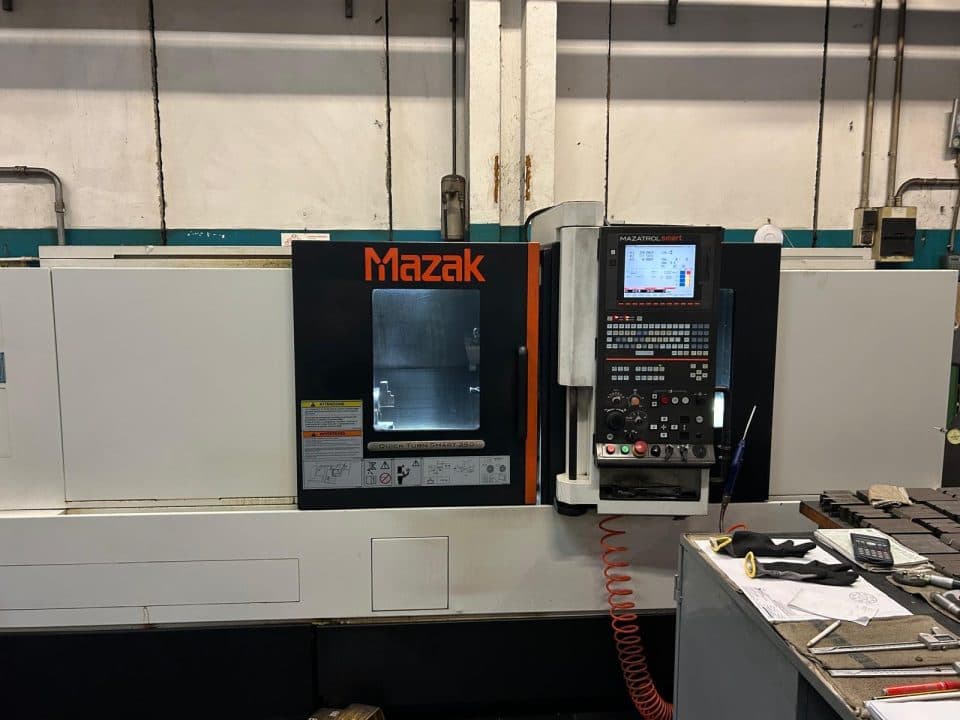 Tornio CNC da ripresa Mazak QT SMART 250