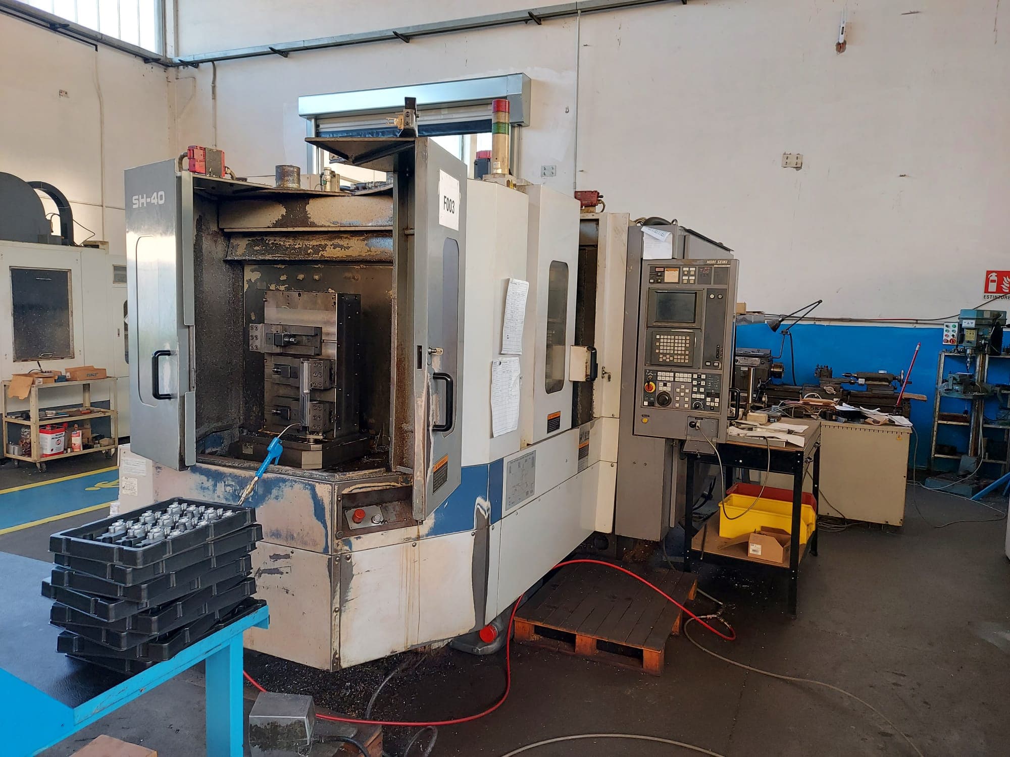 Centro di lavoro orizzontale Mori seiki SH 400