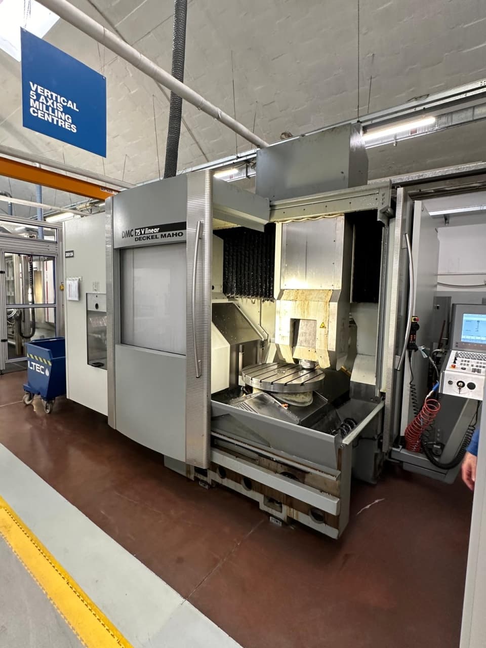 Centro di lavoro verticale multiasse DMG DMC 75 Linear