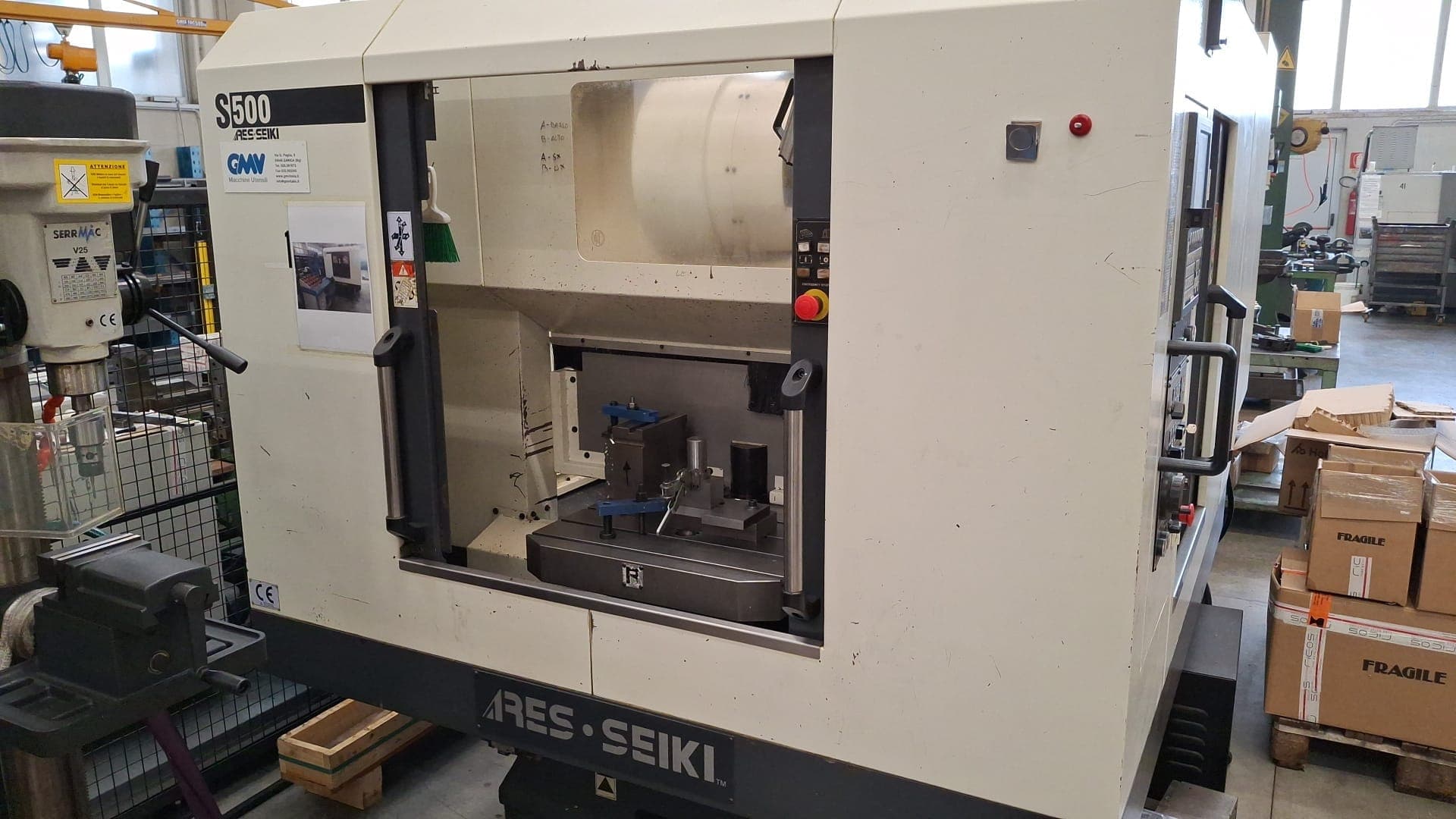 Centro di lavoro verticale Ares Seiki S500