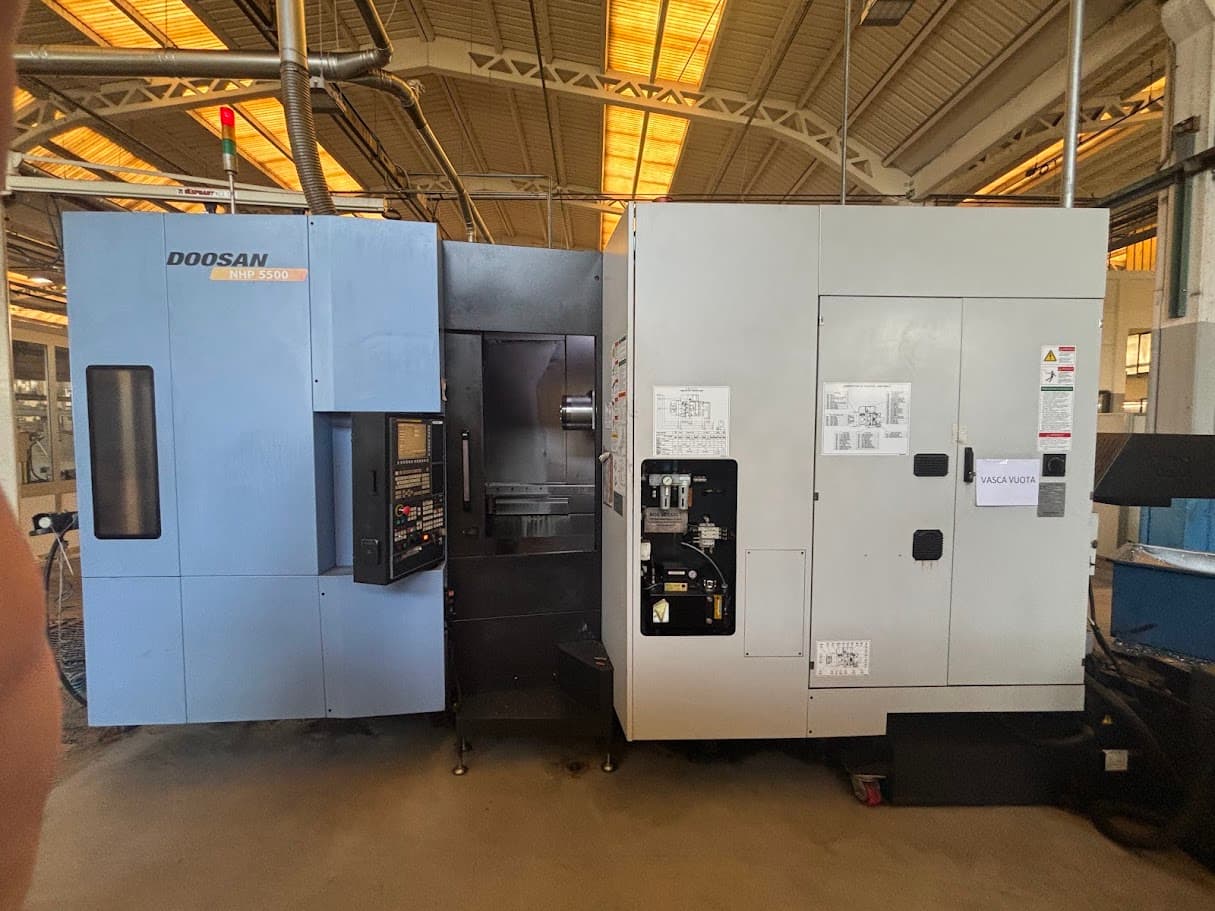 Centro di lavoro orizzontale Doosan NHP 5500