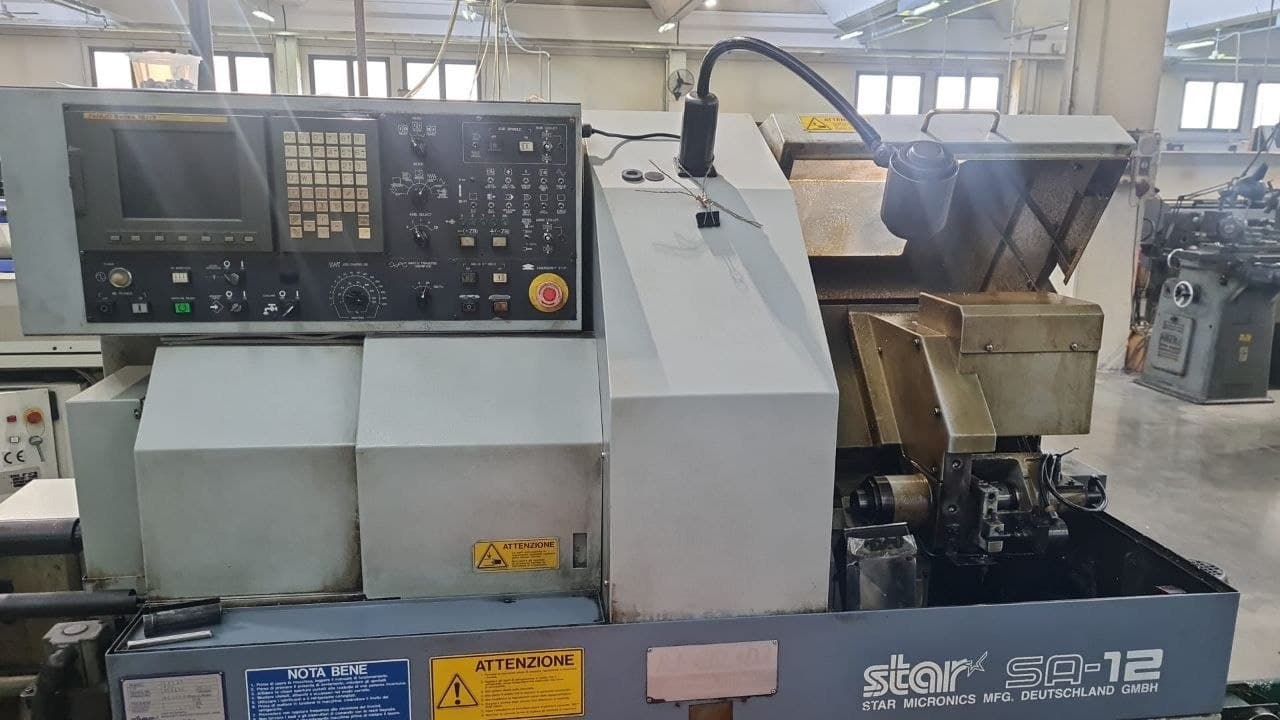 Tornio CNC a fantina mobile Star SA 12