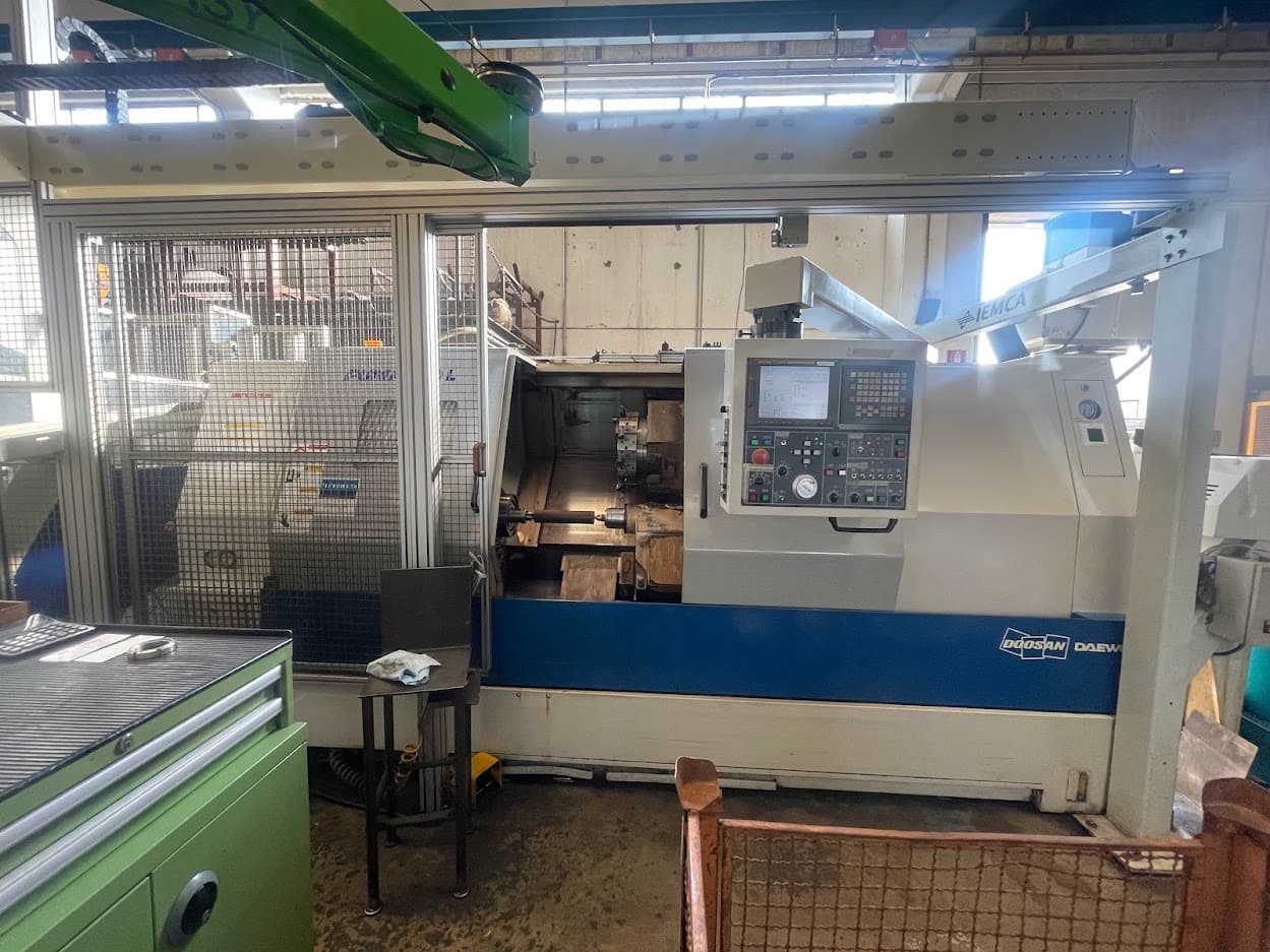 Tornio CNC da ripresa DAEWOO PUMA 300LB