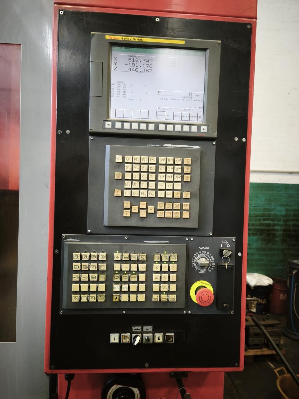 Centro Di Lavoro Emco Famup EmcoMill E900 Foto pannello di controllo 