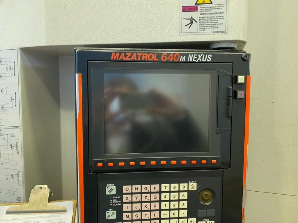 Centro Di Lavoro Orizzontale Mazak HCN 5000 Foto pannello di controllo 