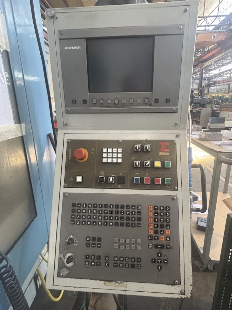 Centro Di Lavoro SIGMA ZENIT 5-M Foto pannello di controllo 