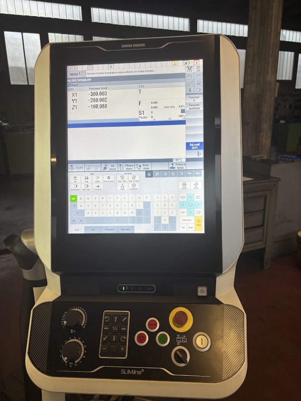 Centro Di Lavoro Verticale DMG CMX 600 V Control panel photo 