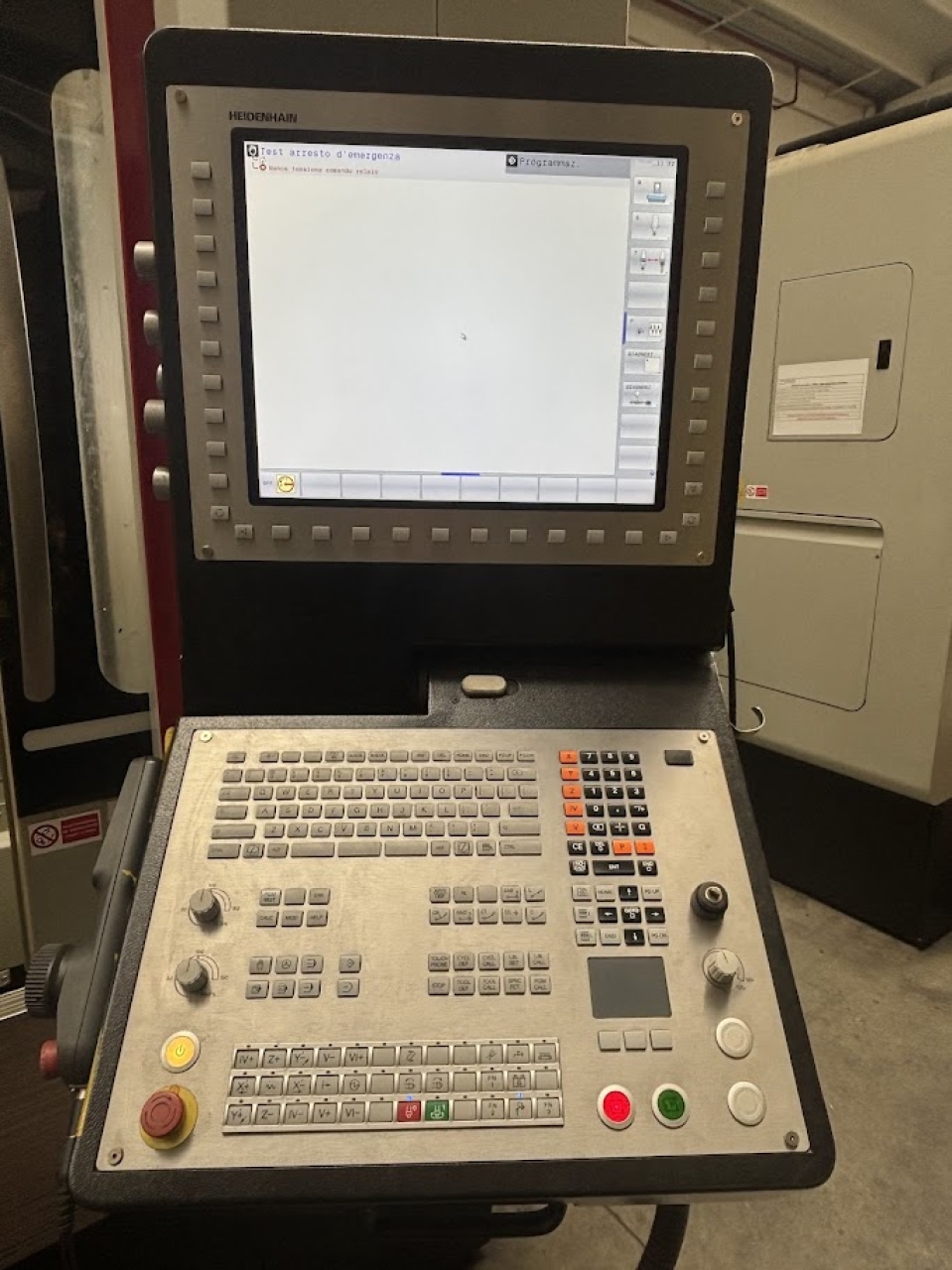 Centro Di Lavoro Verticale Quaser  MV184P/12B Foto pannello di controllo 