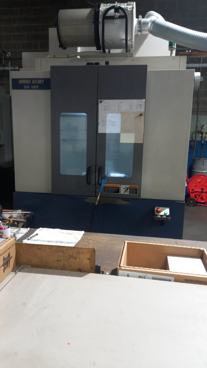 Centro Di Lavoro Verticale Rotopallet Mori Seiki GV 503 Foto facoltativa 2 