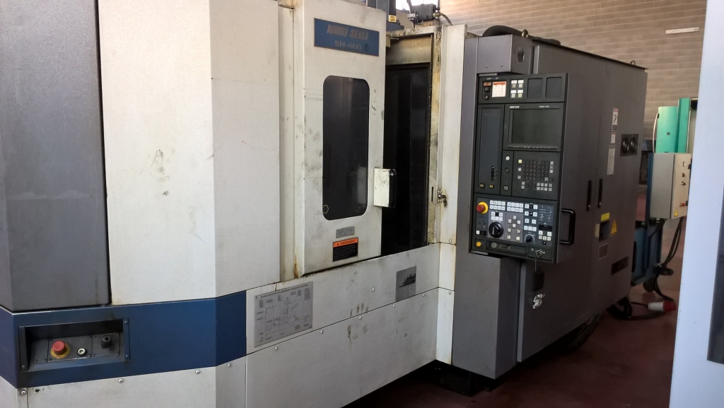 CENTRO ORIZZONTALE MORISEIKI SH 400 Foto zona di lavoro 