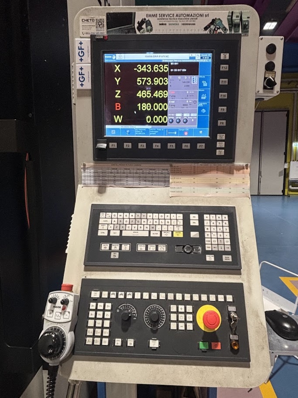 Foratrice Profonda Cheto PW2000 Control panel photo 