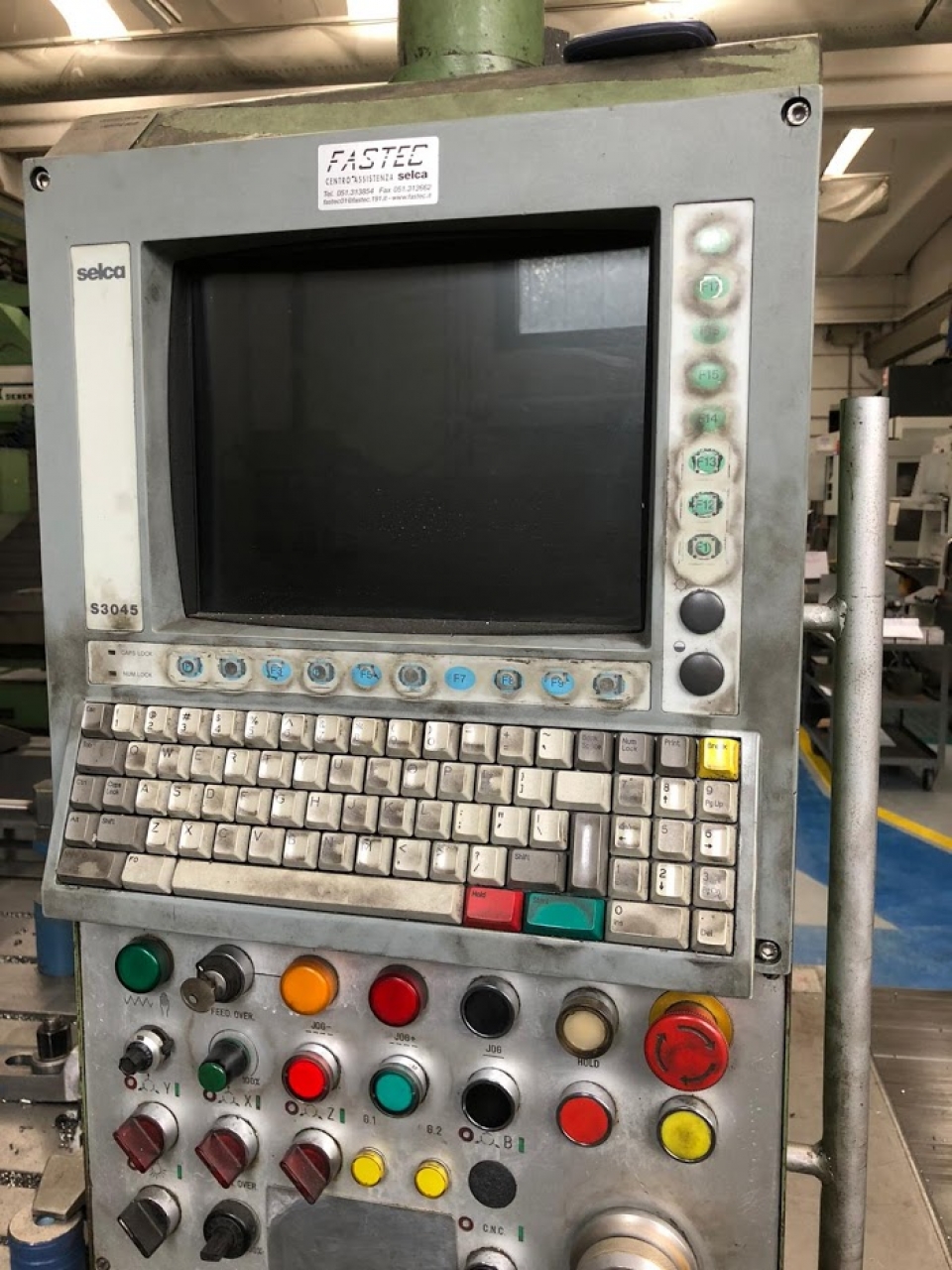 Fresatrice Deber BTM 5-A Foto pannello di controllo 