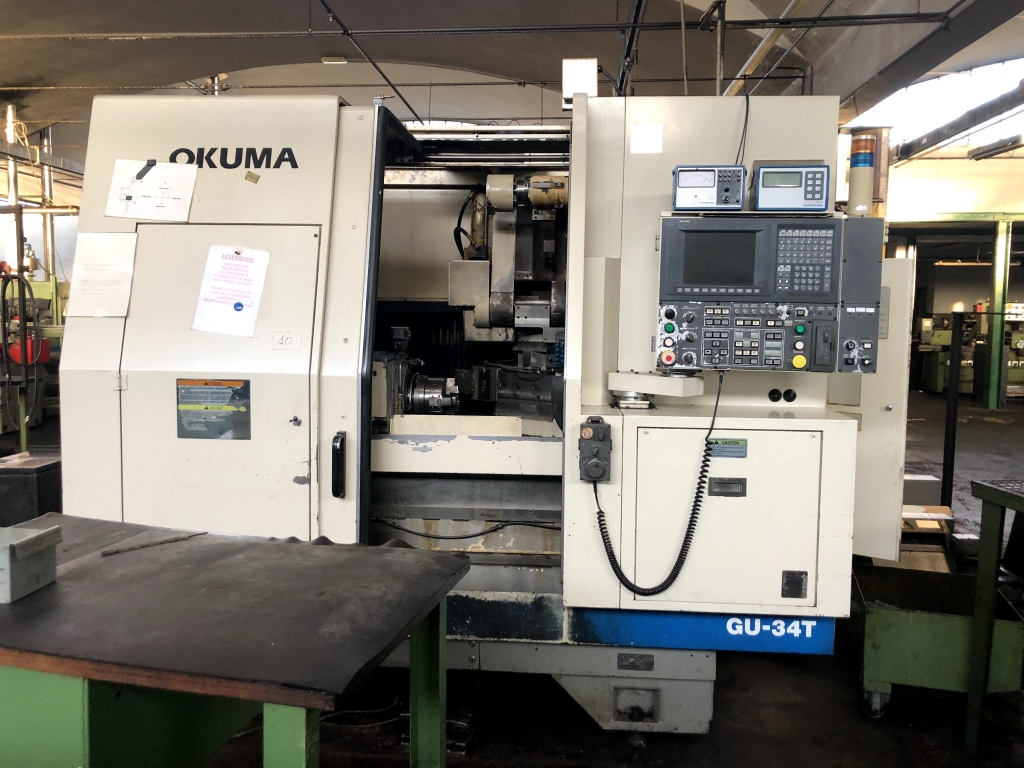 Rettifica Interni Esterni Okuma GU 34T