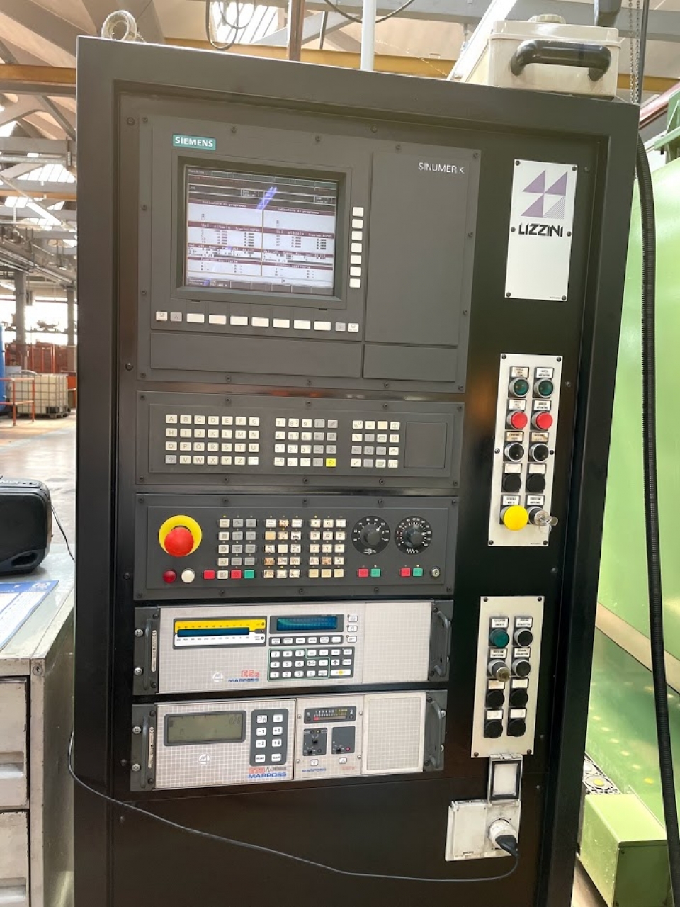 Rettifica Lizzini Sirio 15 CNC Foto pannello di controllo 