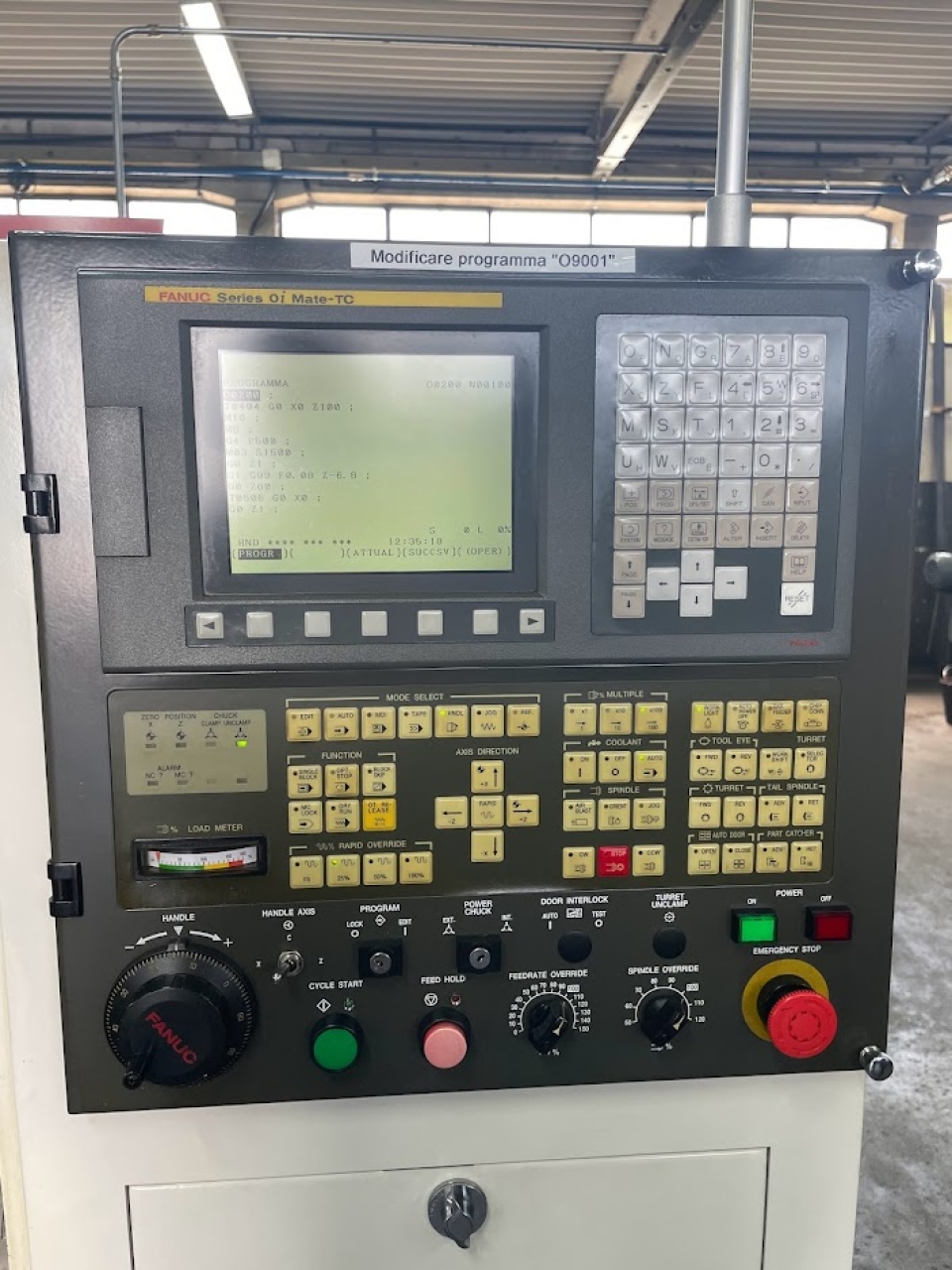 Tornio Da Barra DMC 6 GL Control panel photo 