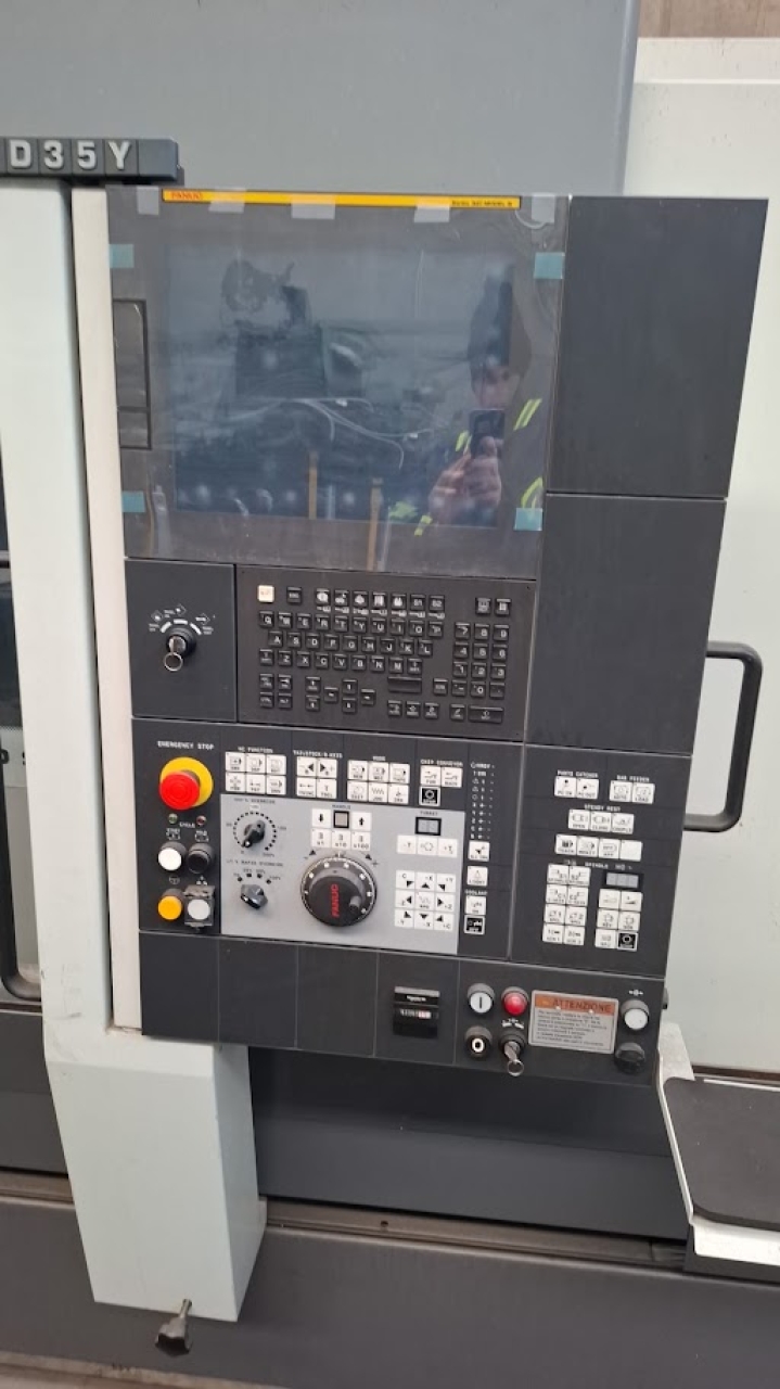 Tornio Motorizzato CMZ TD 35Y Control panel photo 
