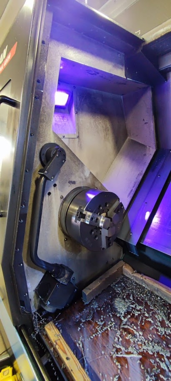 Tornio Motorizzato Doosan PUMA 400MA Foto facoltativa 1 