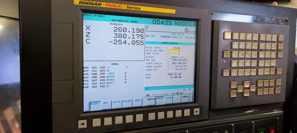 Tornio Motorizzato Doosan PUMA 400MA Foto facoltativa 4 