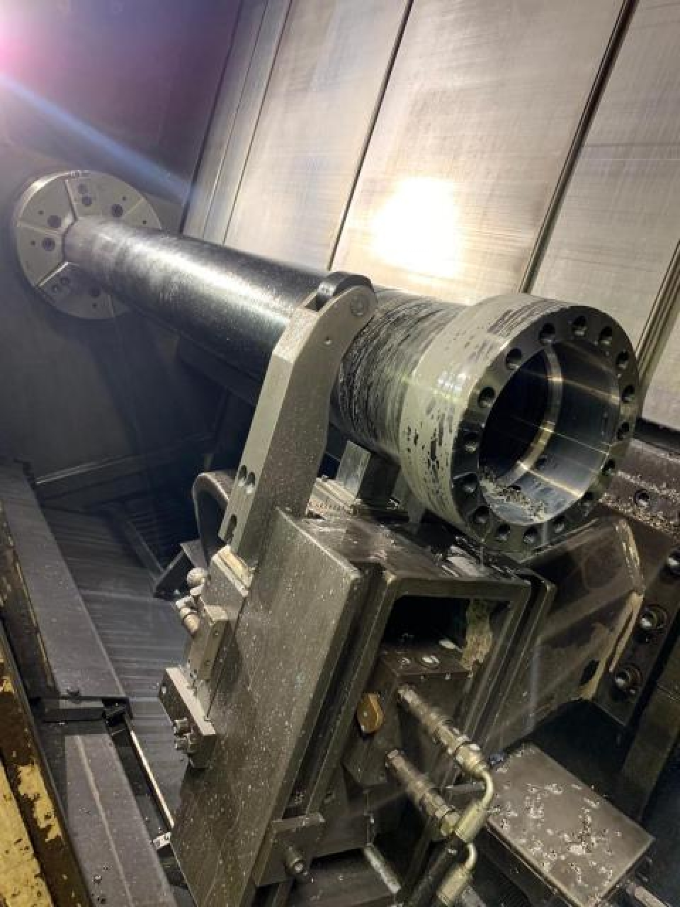 Tornio Motorizzato GIANA GF 450 X 3500 Work area photo 