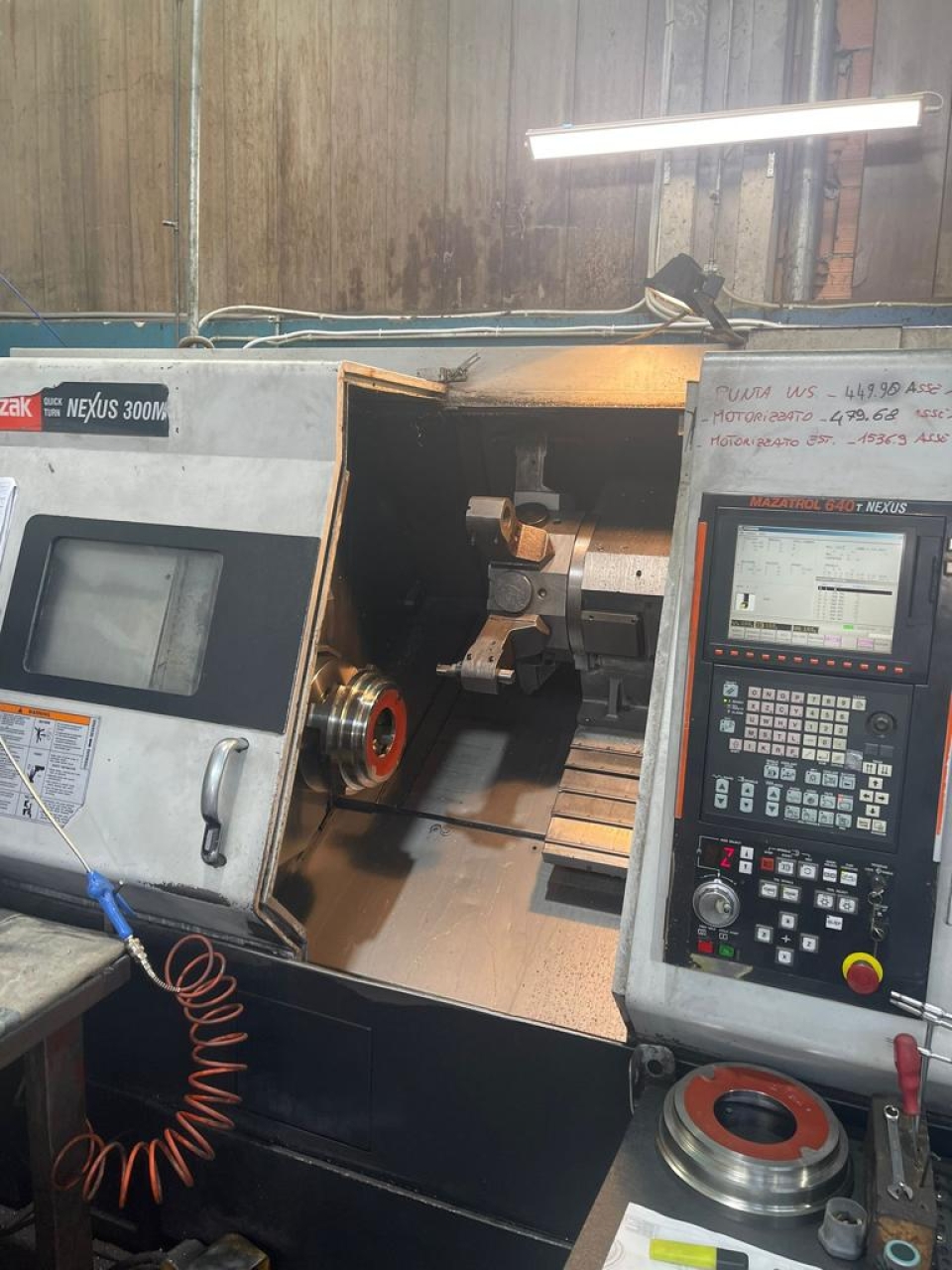 Tornio Motorizzato Mazak QTN 300M