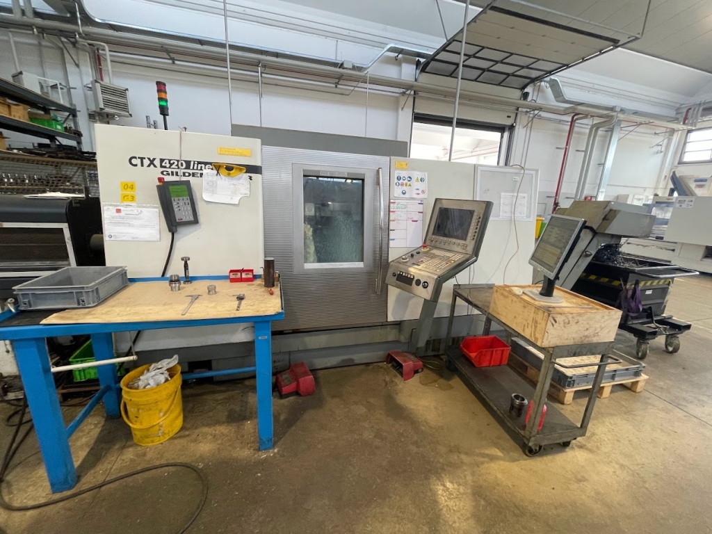 Tornio Orizzontale Con Asse Y  Gildemeister  CTX 420 Linear